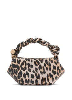 ganni crossbody mujer bou mini grained printed - b2100063 859