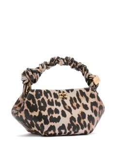 ganni crossbody mujer bou mini grained printed - b2100063 859