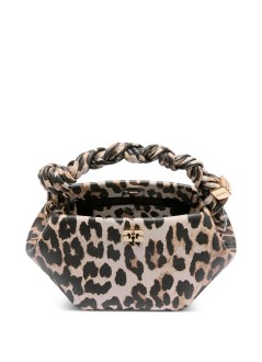 ganni crossbody mujer bou mini grained printed - b2100063 859