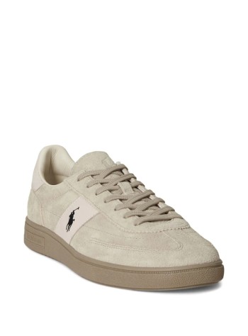 polo ralph lauren sneaker manbedford pp-sneakers-low top lace - 809p01617002 milkshake 2