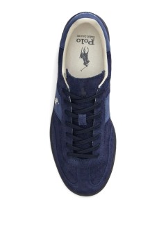 polo ralph lauren sneaker manbedford rib-sneakers-low top lace - 809p01617003 navy