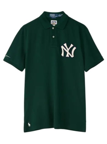 polo ralph lauren polo mansskcclsm1-short sleeve-polo shirt - 710967425007 moss agate