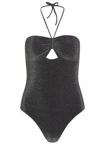 karl lagerfeld bañador mujer signature lurex cheeky ss - b1w46016 919