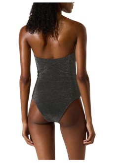 karl lagerfeld bañador mujer signature lurex cheeky ss - b1w46016 919