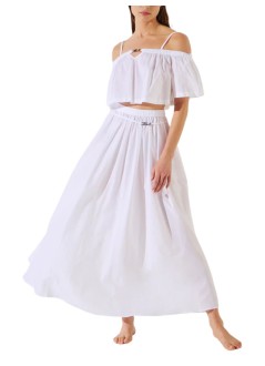karl lagerfeld otros mujer karl dna long skirt - a2w46043 100