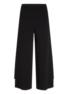karl lagerfeld pantalon mujer contrast knit pants - b1w10010 998