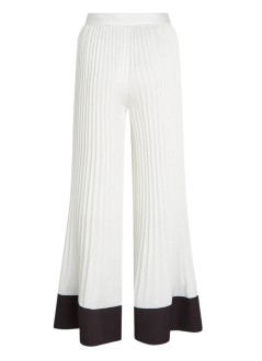 karl lagerfeld pant  womanpleated fluid pants - b1w10011 461