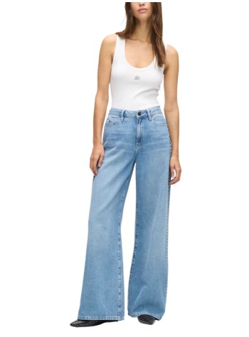 karl lagerfeld denim womanstud detail denim pants - b1w10047 d23 2
