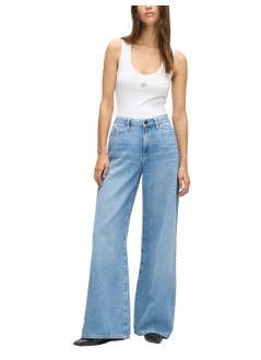 karl lagerfeld pantalon jeans mujer stud detail denim pants - b1w10047 d23