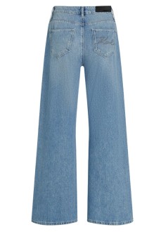 karl lagerfeld pantalon jeans mujer stud detail denim pants - b1w10047 d23