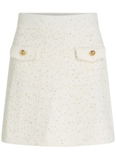 karl lagerfeld skirt womanboucle knit skirt - b1w12002 b09