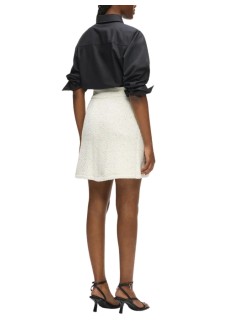 karl lagerfeld skirt womanboucle knit skirt - b1w12002 b09