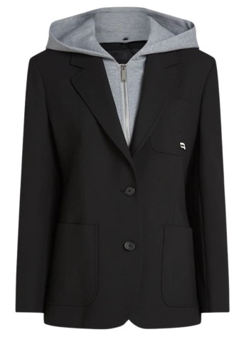 karl lagerfeld outerwear womanikon transformer blazer - b1w14013 969