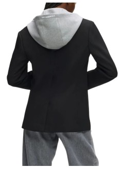 karl lagerfeld outerwear womanikon transformer blazer - b1w14013 969