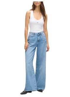 karl lagerfeld top mujer ribbed tank top - b1w17015 100