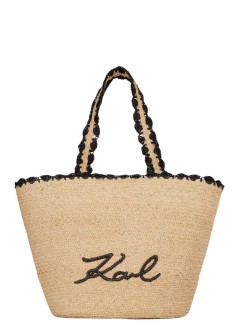 karl lagerfeld handbag mujer k/signature scallop bag - b1w46070 106