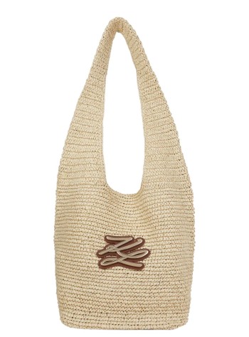 karl lagerfeld handbag mujer k/autograph crochet tote bag - b1w46071 106