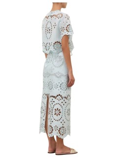 zimmermann skirt womanawaken embroidered skirt - 6179srs261 mit