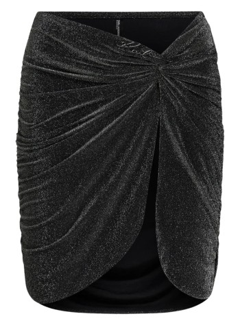 karl lagerfeld pareo mujer signature lurex short pareo - b1w46017 919