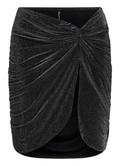 karl lagerfeld pareo womansignature lurex short pareo - b1w46017 919