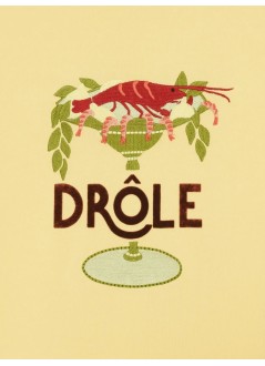 drôle de monsieur camiseta hombre t-shirt lobster cup - jts289co248lyl light yellow
