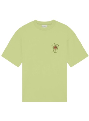 drôle de monsieur camiseta hombre t-shirt slogan rose - jts210co002lol light olive
