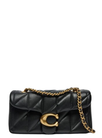 coach crossbody mujer quilted tabby shoulder bag 20 with chain - cp149 b4 black