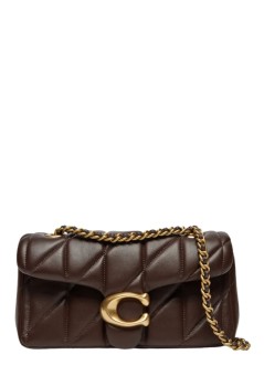 coach crossbody mujer quilted tabby shoulder bag 20 with chain - cp149 b4 maple