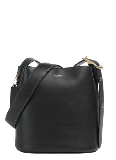 coach crossbody mujer natural grain leather bleecker bucket bag 21 - ccx07 b4 black