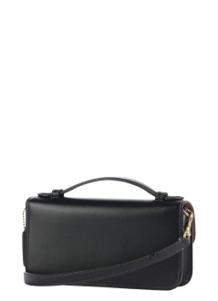 coach crossbody mujer refined calf leather elora top handle crossbody bag - ccy30 b4 black