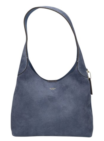 coach crossbody mujer suede brooklyn shoulder bag 28 - cw637 b4 light denim