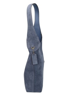 coach crossbody mujer suede brooklyn shoulder bag 28 - cw637 b4 light denim