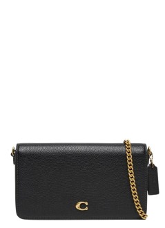coach crossbody womanpolished pebble leather mila crossbody bag - cao01 b4 black