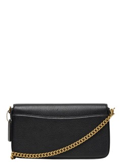 coach crossbody womanpolished pebble leather mila crossbody bag - cao01 b4 black