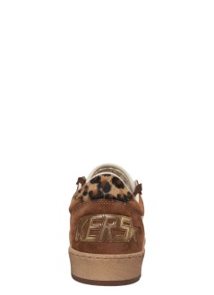 golden goose sneaker womanballstar suede upper tongue and spur horsy toe and heel gli - gwf00117f008064 55732