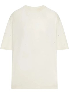 golden goose top womanstar/ unisex relaxed fit t-shirt/ cotton jersey/ vintage tr - gup01873p002421 11616