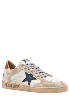 golden goose sneaker hombre ballstar leather and suede upper leather tongue star and sp - gmf01034f008127 12387
