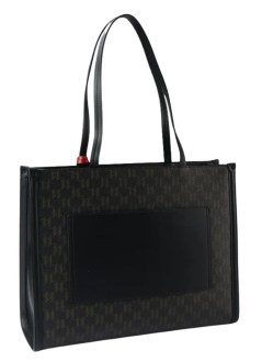 karl lagerfeld handbag mujer ikon monogram cc square tote - b1w30022 2ls