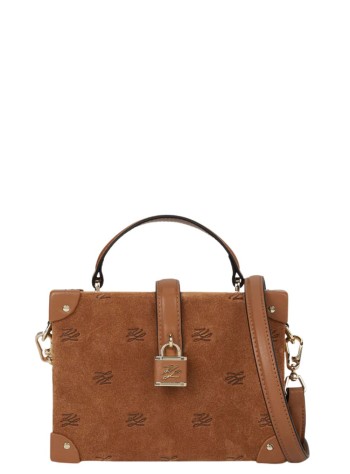 karl lagerfeld crossbody mujer k/autograph padlock s trunk sd - b1w30266 1ur