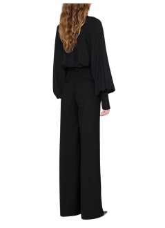 anine bing sweater womananne top - a0711598blk26 black