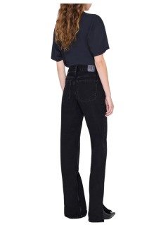 anine bing top womanwalker tee california - a0811850vtg3 vintage black