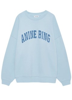 anine bing sudadera mujer miles sweatshirt anine bing - a0812063bel41 light blue