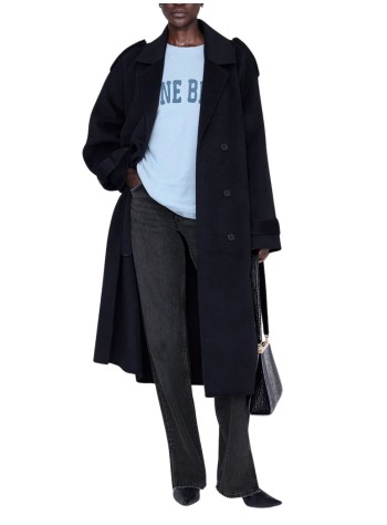 anine bing sudadera mujer miles sweatshirt anine bing - a0812063bel41 light blue 2