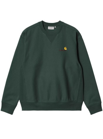 carhartt sudadera hombre american script sweat - i025475 3ghxx