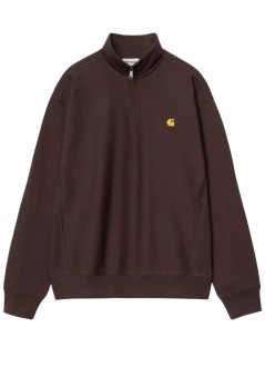 carhartt sweater manhalf zip american script sweat - i027014 33hxx