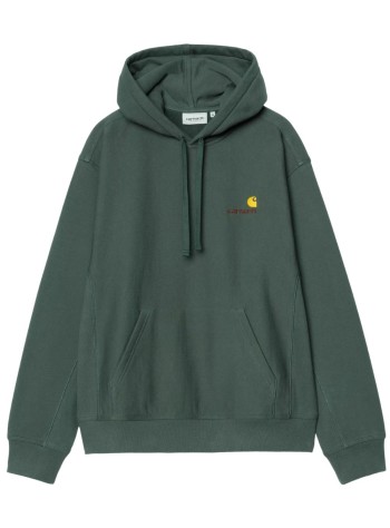 carhartt sudadera hombre hooded american script sweat - i028279 3ghxx