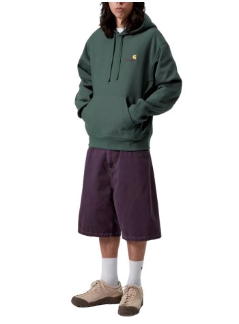 carhartt sudadera hombre hooded american script sweat - i028279 3ghxx 2