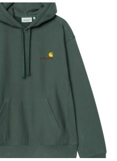 carhartt sudadera hombre hooded american script sweat - i028279 3ghxx