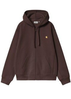 carhartt sweater manhooded american script jacket - i033063 33hxx