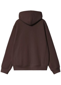 carhartt sweater manhooded american script jacket - i033063 33hxx